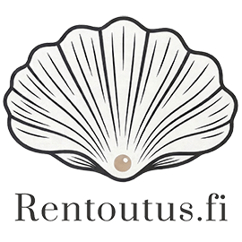 Rentoutus.fi logo simpukka